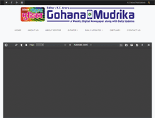 Tablet Screenshot of gohanamudrika.com